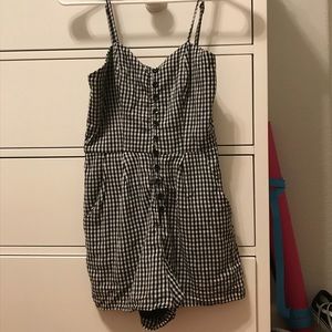 Spaghetti strap romper